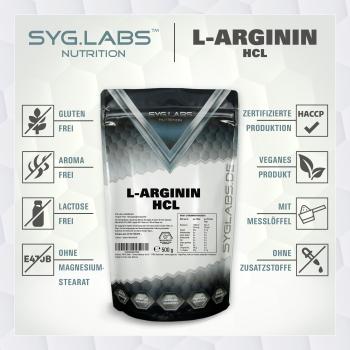 L-Arginin HCL Pulver 500g